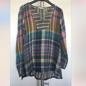 SOFT SURROUNDINGS NWOT Long Sleeve Blouse, Size XS